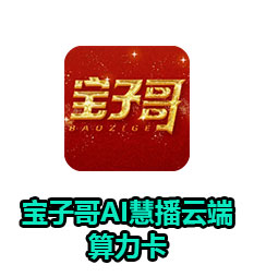 宝子哥AI慧播云端算力卡